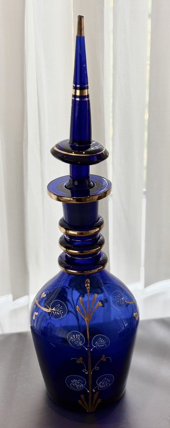 Image 1 of WATERKARAF BLUE GOLD