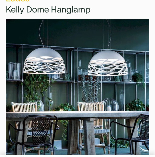Lampada a sospensione Lodes Kelly Dome con 60 cm 2 pezzi 