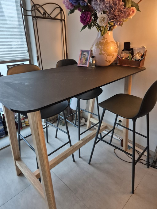 Bar table from Nova Wood Narbutas