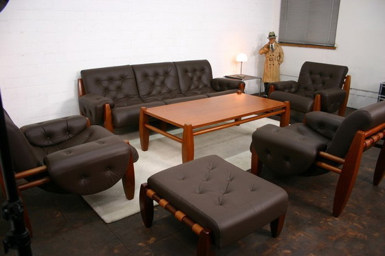 Image 1 of Top! Danish Vintage Teak Coffee Table / Mid - Century Coffee Table in the style of Sergio Rodrigues, Percival Lafer, excellent c