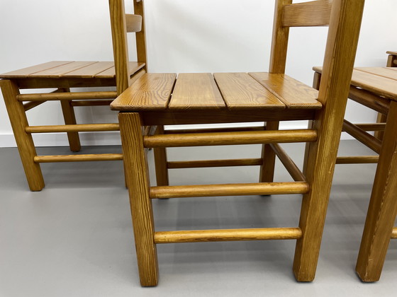 Image 1 of Set vintage di 4 sedie "Stable" di Karin Mobring per IKEA, 1977