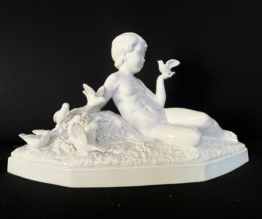 Baco con palomas de Réal 1899-1965