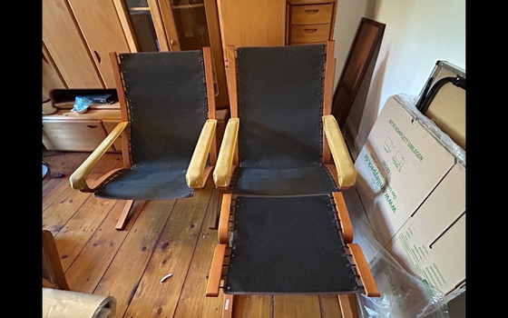 Image 1 of 2 sillas para siesta Ingmar Relling + otomana