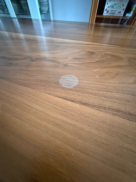Image 1 of Solid American walnut dining table
