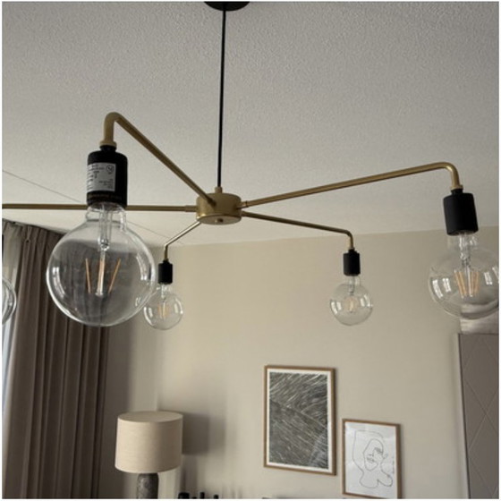 Image 1 of Lampadario in ottone Tribeca Chambers 76