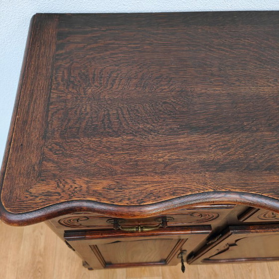 Image 1 of Vintage Louis XV wandkast buffetkast dressoir ladekast