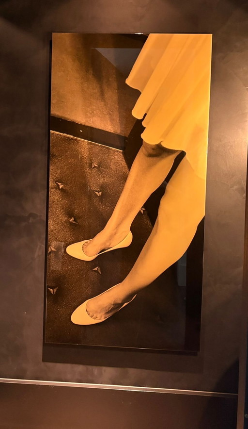 Peinture de jambes de femmes