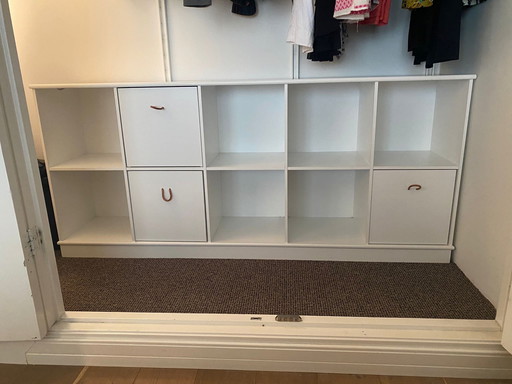 Oliver furniture shelving unit 2x5 plus 3 boxes