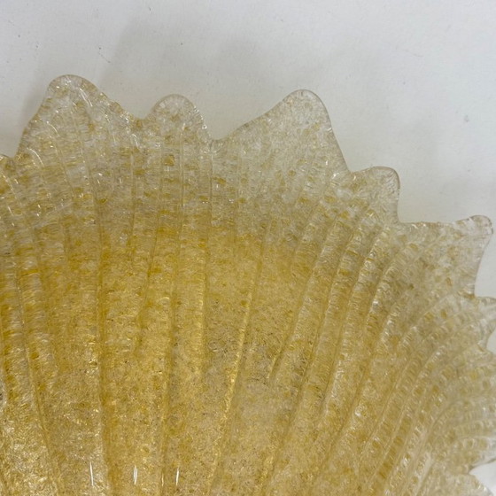 Image 1 of Plafonnier italien en verre de Murano, style années 1970