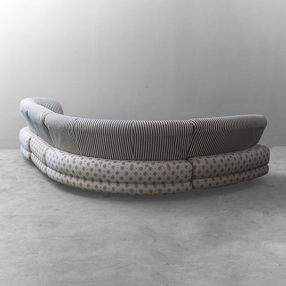 Image 1 of DIVANO COMPONIBILE A 4 ELEMENTI DI BUSNELLI ITALIA DEGLI ANNI '70 MODERNISMO VINTAGE