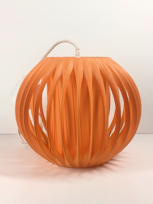 Vintage Hanglamp - Nederlands Design - Oranje - Space Age