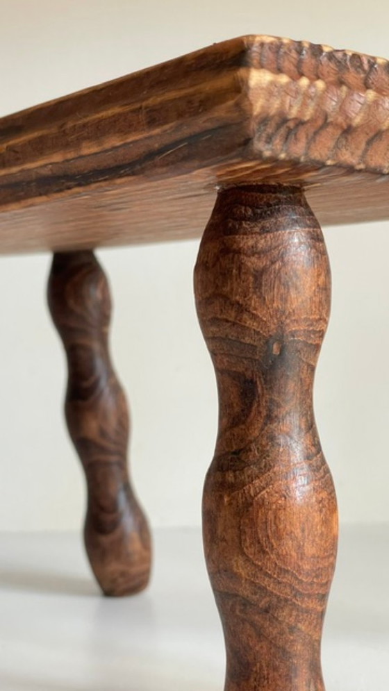 Tabouret Vintage Bois Tourné – Wood (photo 12 of 14)