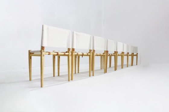 Image 1 of 8 chaises de salle à manger vintage Linda de De Pas, Durbino et Lomazzi pour Zanotta