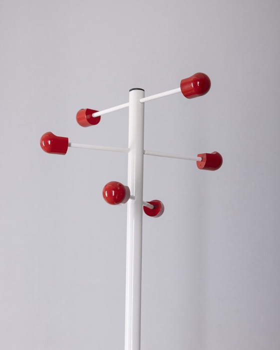 Image 1 of Appendiabiti vintage anni 80 in marmo e metallo design Italiano