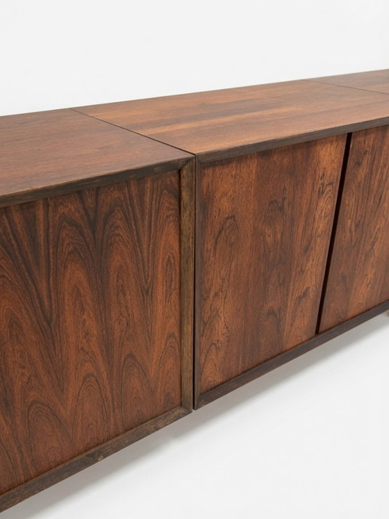 Poul Cadovius Floating Wall Mounted Rosewood Sideboard By Cado, 1960s. (photo 10 of 14)