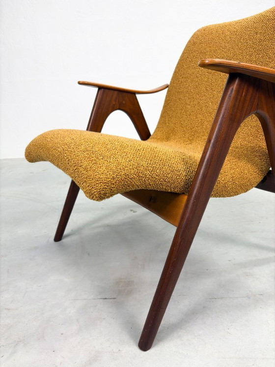 Image 1 of Fauteuil Vintage par Louis van Teeffelen pour Wébé