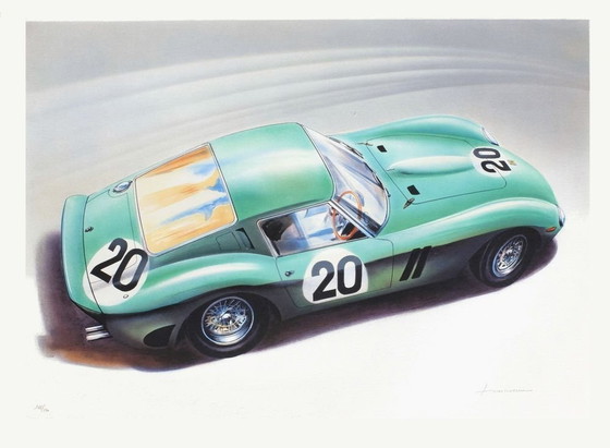 Image 1 of Jean HIRLIMANN Ferrari 250 GTO - 1 Signed lithograph