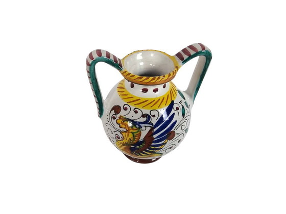 Image 1 of ARS - Artigiana Deruta - ceramics - Italy - jug with spout - hand-painted - 1970s