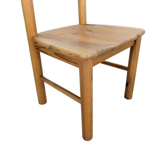 Image 1 of Set van 4 Rainer Daumiller stoelen, mid-century stijl, grenenhout, vintage