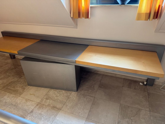 Custom Wall Unit – Steel & Wood – 350 × 75 × 70 cm – Coffee tables, Metal (photo 3 of 5)