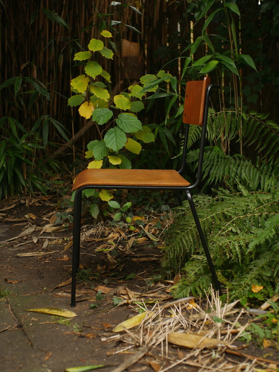 Image 1 of 2X Vintage Dutch School Chairs