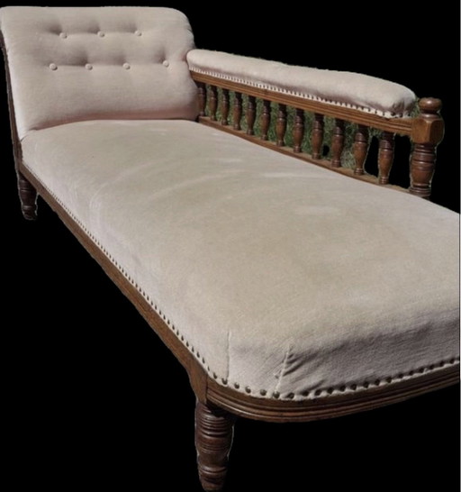 Chaise longue Art Nouveau/Victoriana