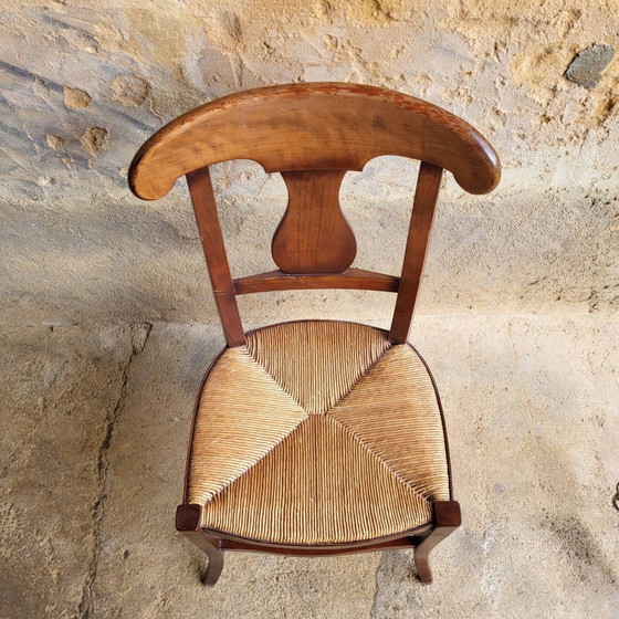Directoire style cherry wood chair – Dining chairs (photo 6 of 7)