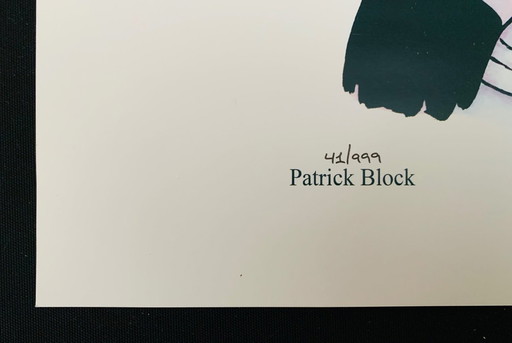 Hand Signed And Numbered By Patrick Block: "Minnie Mouse". Limited To One Edition Of 999 Copies, Portrait Printing.
