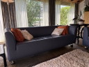 Twee gelderland 4800 leren bank: 3 en 2.5 zits