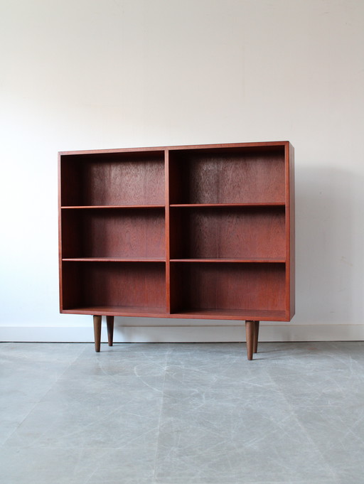 Librería modular danesa vintage de teca