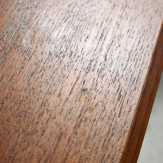 Image 1 of MK9343 Restaurierter Teakholz-Büroschreibtisch