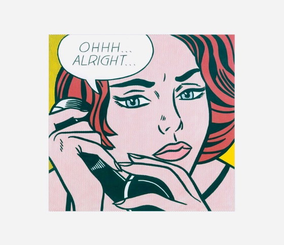 Image 1 of Roy Lichtenstein: "Ohhh...Alright..., 1964".