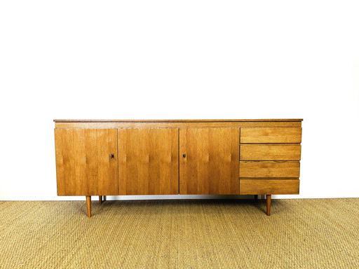 Vintage Scandinavian beech sideboard 1960