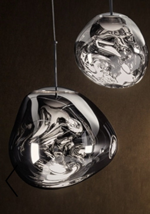 Tom Dixon Melt 50cm Chrom 2 Stück