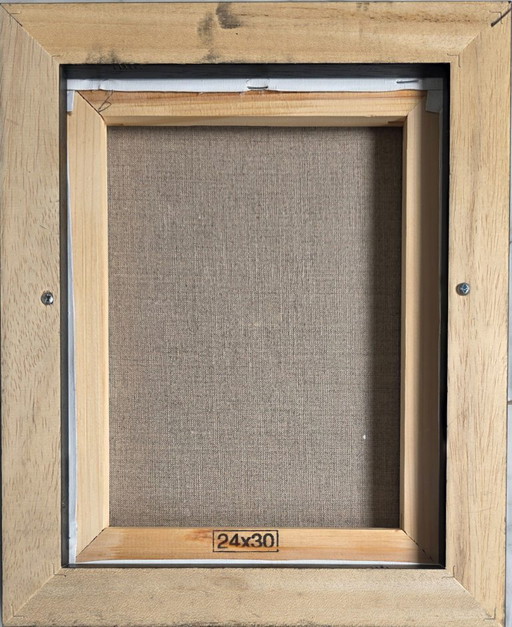 Chicken or Rooster - Framed with baking frame beautiful work