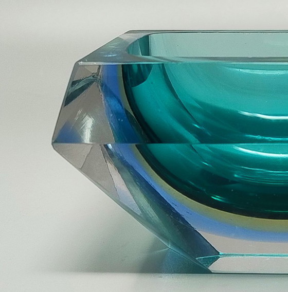 Ciotola/svuotatasche in vetro Murano Sommerso Flavio Poli per Seguso, Mid-Century Modern, anni '60 (photo 6 of 7)