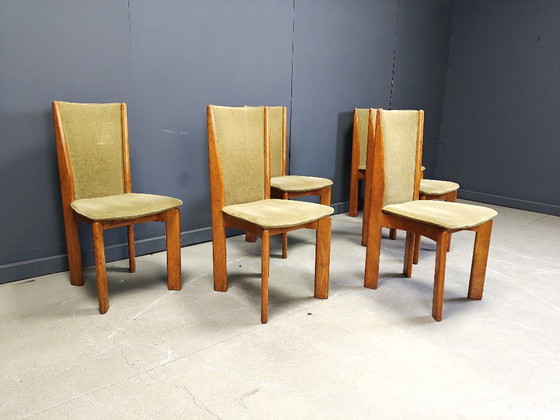 Image 1 of Set of 6 danish dining chairs, 1970s
