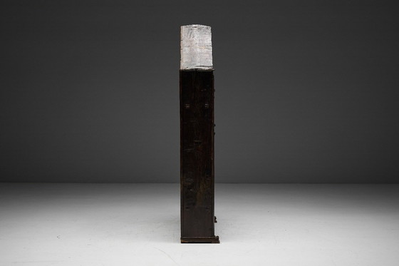 Image 1 of Volkskunst-Schrank, Frankreich, 19. Jahrhundert