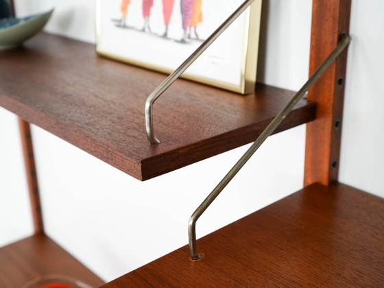 Image 1 of Teakholz-Regal, dänisches Design, 1960er Jahre, Designer: Poul Cadovius