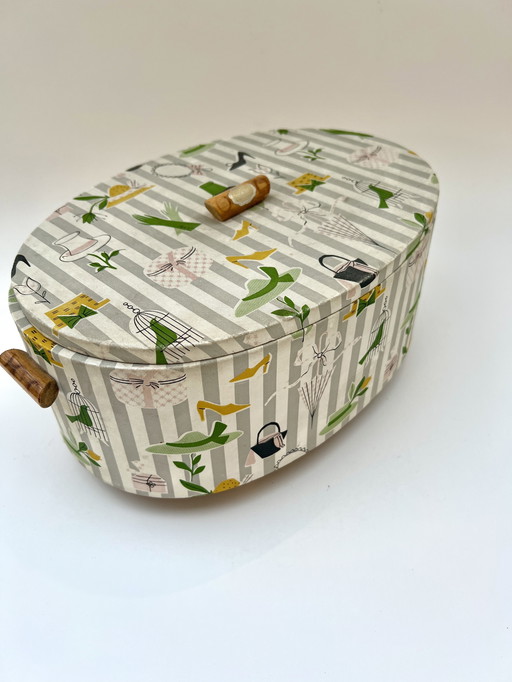Scatola da cucito vintage / kit da cucito "Master" - anni '50/'60