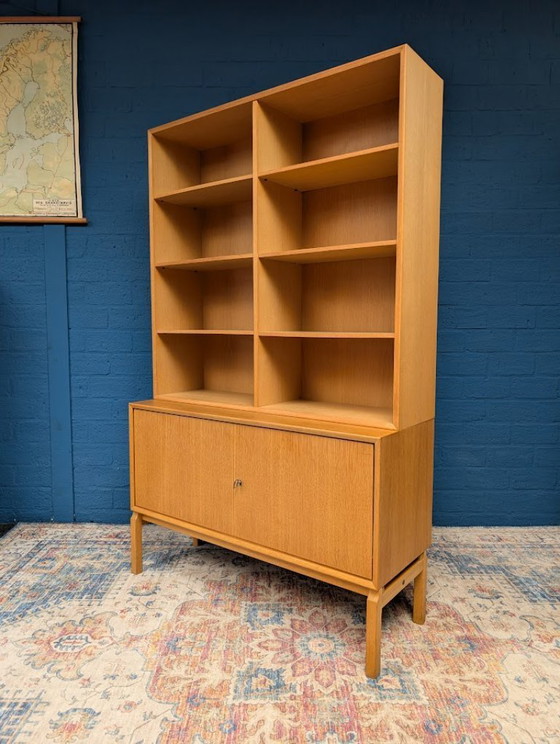 Image 1 of 2x Vintage boekenkast, Marian Grabinski voor IKEA, jaren 60