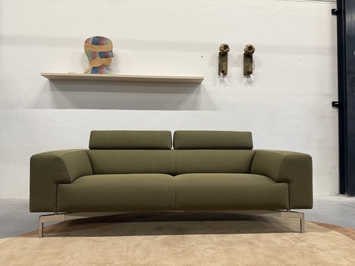 Leolux Howlo Sofa 3 Seater Nomad fabric green