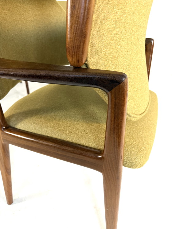 Image 1 of 6x restored dining room chairs, Wilkhahn '60