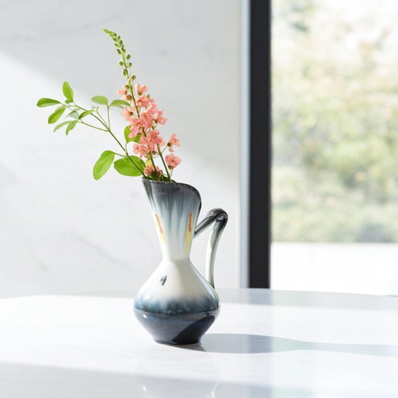 Image 1 of Jarrón coleccionable de Alemania Occidental 457/19: cerámica icónica de mediados de siglo