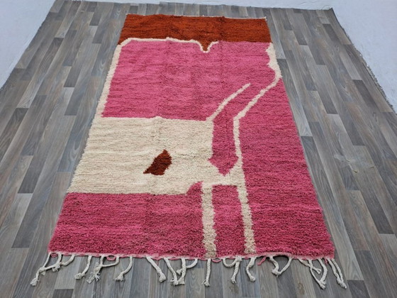 Image 1 of Tapis marocain artisanal en laine 300cmx150cm
