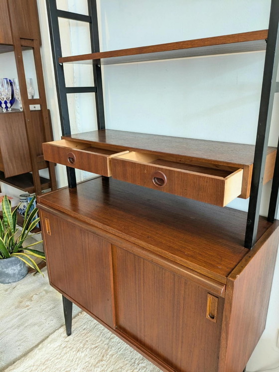 Vintage Highboard, Wall Unit – High Boards, Iron, Wood (photo 8 of 11)
