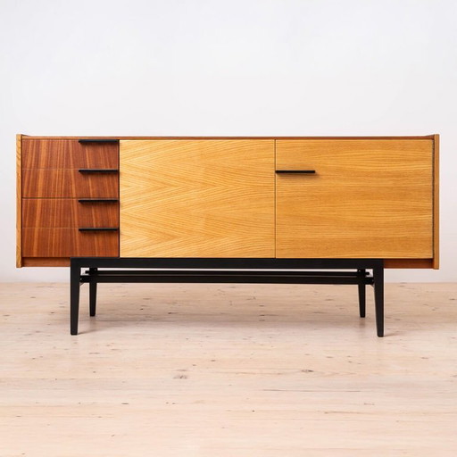 Vintage Mid Century Modern Sideboard by Frantisek Mezulanik, Up Zavody, 1960s
