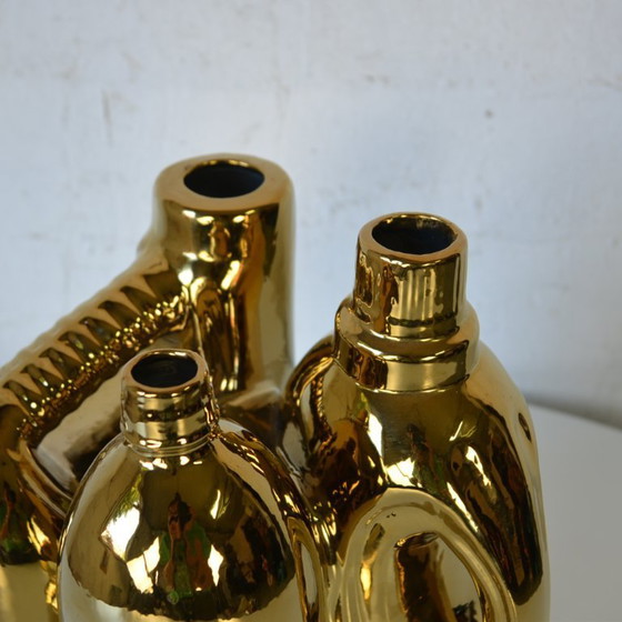 Image 1 of 1x bottle golden vase
