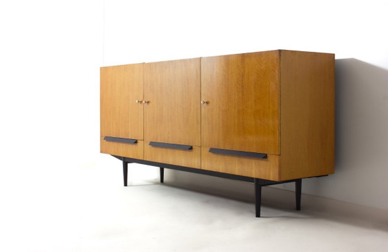 Image 1 of Credenza modernista belga in acero