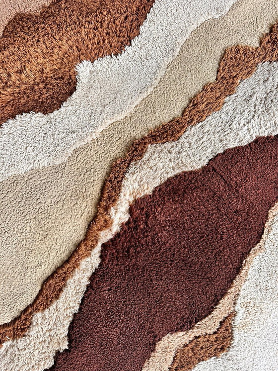 Image 1 of Tapis vintage des années 70, 4 x 3 mètres